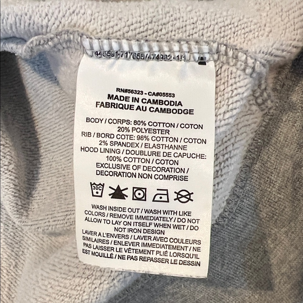 Nike Kids Black and Gray Full-Zip Hoodie - Picture 13 of 14